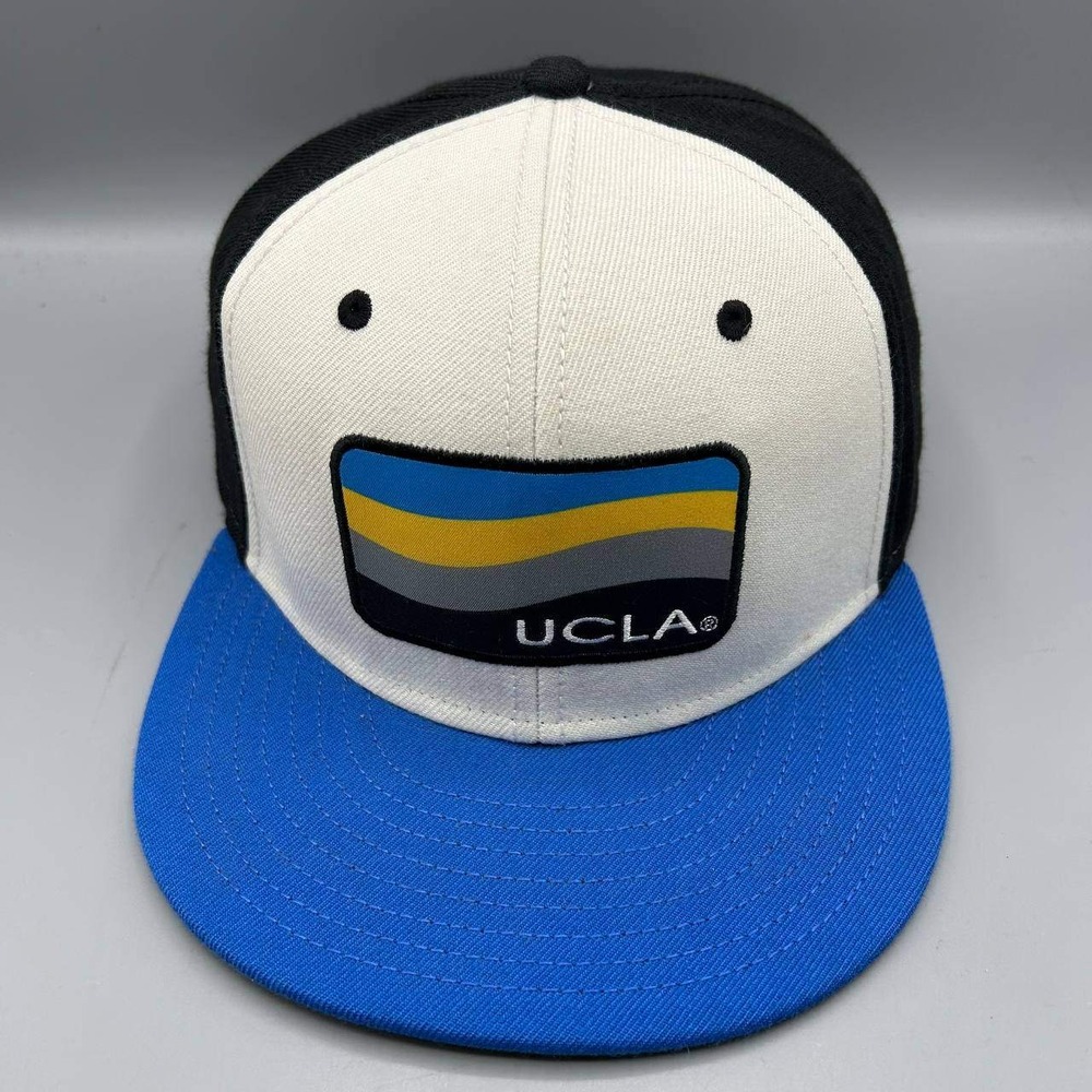 UCLA Bruins Hat Men White Blue Embroidered The Game Snap Back Cap New